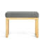 Banc de rangement moderne pour chaussures en bois massif avec assise moelleuse-1987905614