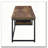 Weathered Oak and Black 1-shelf TV Stand-1365648320-1365648325