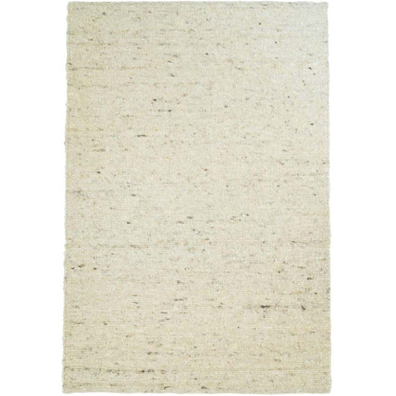 Agustina Woolen Farsund Hand Woven Beige Rug, Rectangle 200 x 240cm