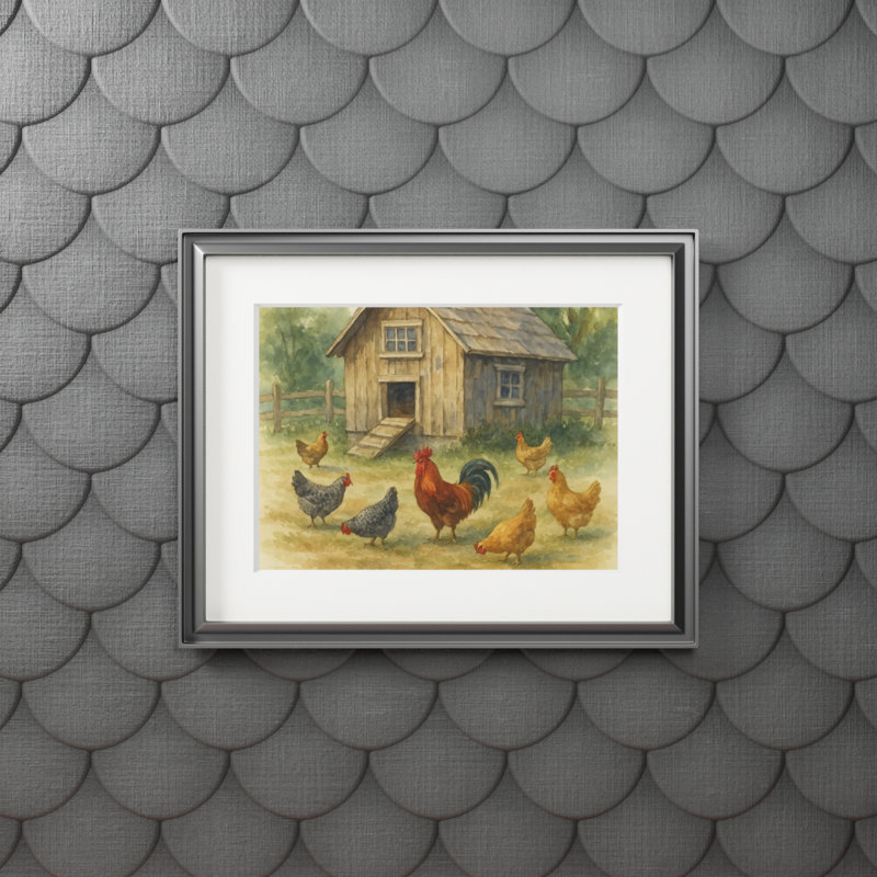 Clinger Single Picture Frame Print, 27.94 cm H x 35.56 cm W