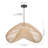 1-Light Rattan Pendant Light Fixture Bohemian-1076147251