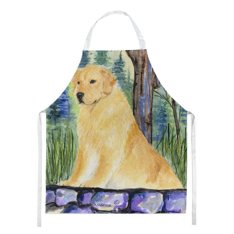 No Pattern Bib Apron
