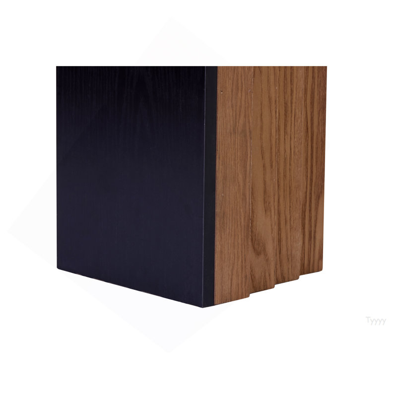 Console 47 po en bois moderne, table d'entrée, table de canapé - Design rustique et contemporain