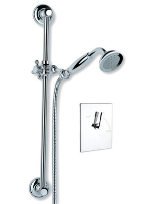 Plaza Thermostatic Complete Shower System