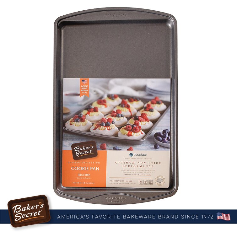 Baker's Secret Non-Stick Carbon Steel Jelly Roll Pan