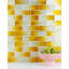 Carreau de mosaïque en verre à bordure droite 2 po x 6 po Foil-61451070