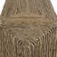 Evana Open Storage Woven End Table