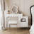 Makeup Vanity with Light mirror,2 drawers