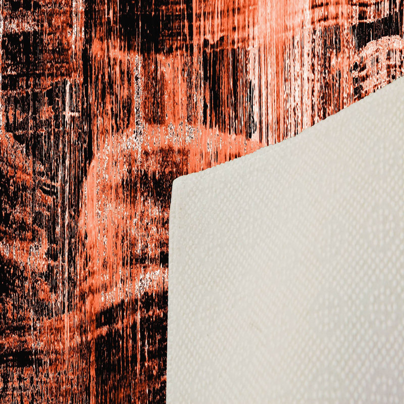 Soft Hall Carpet 2.6 x 4.9 Feet | 100% Polyester, 0.04 in Pile Height | Antibacterial, Non-Slip Underside | Woven with 3D Digital Printing | Machine Washable | Durable & Stylish for Entryways & Living Rooms
