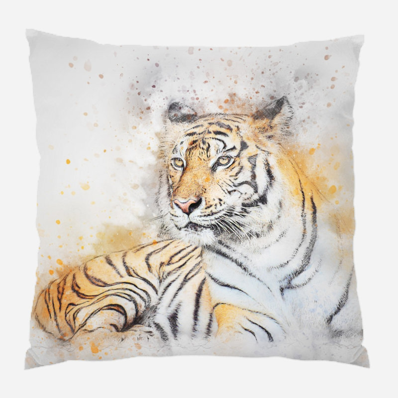 Alessa Outdoor Reversible Throw Pillow, Microsuede, Indoor