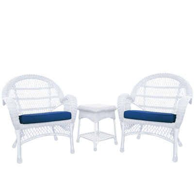 Ensemble de conversation avec coussins 3 pièces Mangum