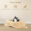 Ensemble de lit pour animaux de compagnie Natural Typha Orientalis