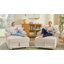Chaise longue avec rangement en chenille de 40,16 po de largeur-107884232