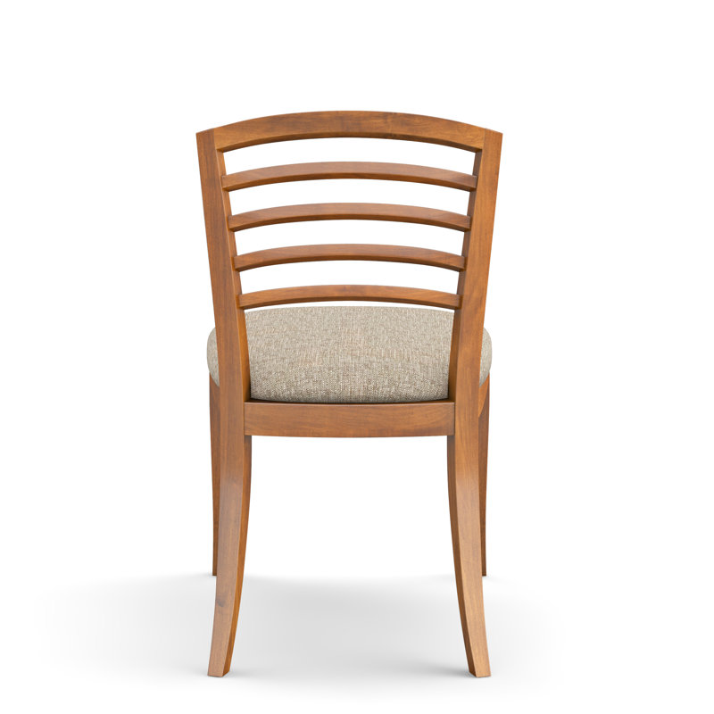 Chaise rembourrée Ayaina, Graine de lin, Murmure