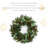 26 " Handmade Mixed Greenery Wreath