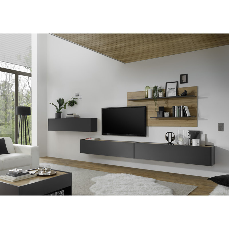 Brentwood TV Stand for TVs up to 65", Anthracite
