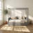 Ainsworth 41.3" W x 77.6" D x 66.1" H 2-Drawer Solid Pine Twin Canopy Daybed