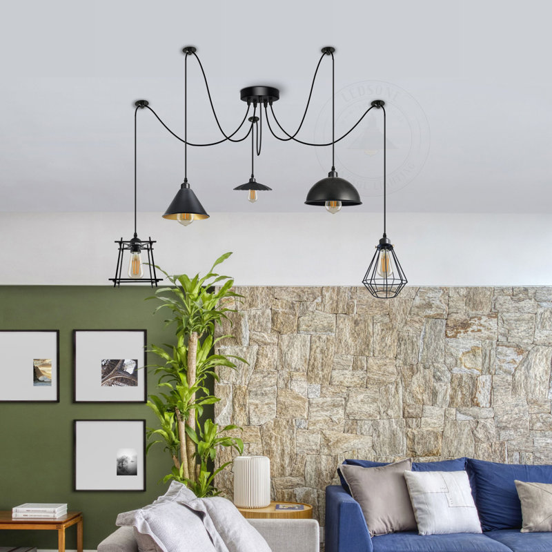 Mulay 5 - Light Black Pendant