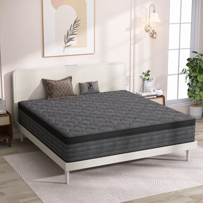 8''/12''/14'' Medium Firm Hybrid Mattress With Breathable And Cooling Foam