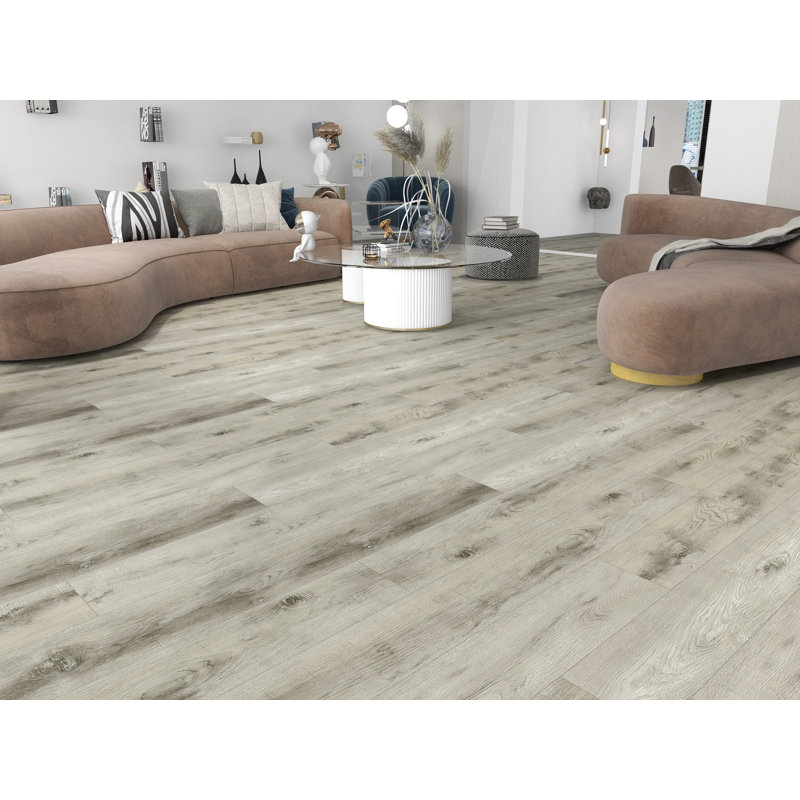 DURA-PRO 22 mil, Click-In SPC Flooring, 6.5mm Autumnwood, Gray Oak