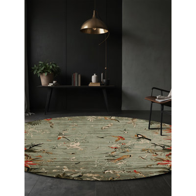 Tapis brun lavable à la machine