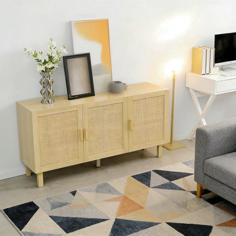 Buffet, armoire de cuisine avec tablettes réglables