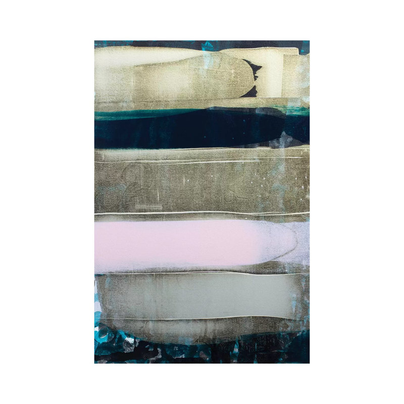 Chanel Number Stripe I by Kent Youngstrom - Wrapped Canvas Painting, 20.32 cm H x 30.48 cm W