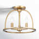 Roumel 3 Light Semi Flush Mount