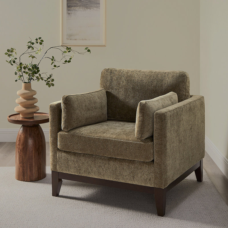 Chios Modern Arm Chair, Green 