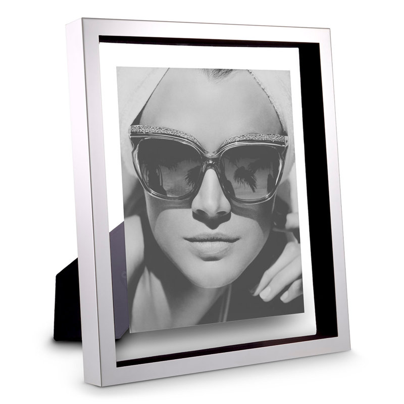 Mulholland Metal Picture Frame, Silver, 8" x 10"