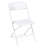 10 Pack Plastic Folding Chairs, 350LB Capacity Stackable Portable Chairs with Steel Frame, White-572624967