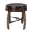 Round Barrel-Style Side Table End Table
