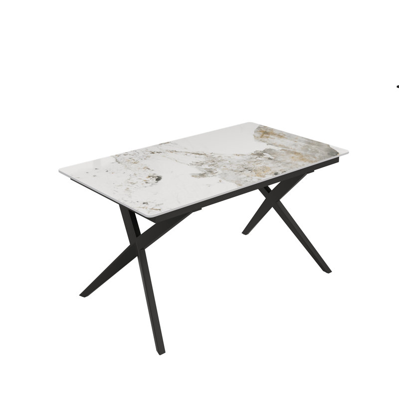 Table de salle à manger Modern, Pandora, H 29,53 po x L 55,12 po x l 31,5 po