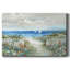 Toile tendue avec châssis de qualité supérieure Coastal Garden - prête à être accrochée-367911678