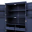Armoire de cuisine autoportante avec portes, plateaux coulissants et tablettes réglables H 70,9 po Calanthe-1063760204
