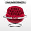 Fauteuil d'appoint avec repose-pieds Anouk-34165142