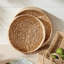 JULIET ABACA ROND PLATEAUX, ENSEMBLE DE 2
