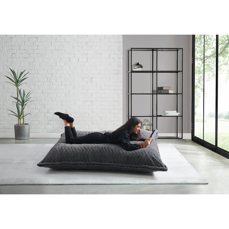 Crash Large Classic Bean Bag, Gray
