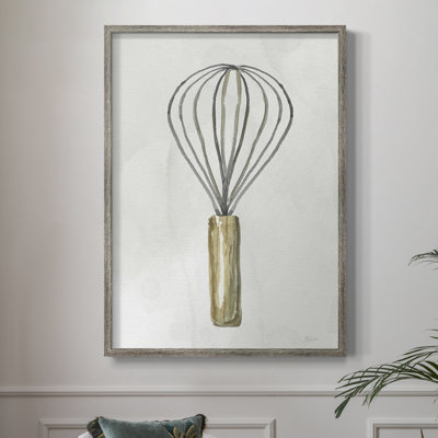 Kitchen Necessity II Framed Print - Solid Wood