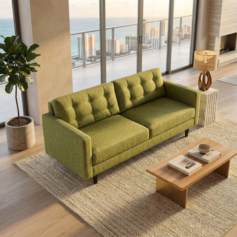 Canapé classique en tissu, Notion Appletini - Meubles en gros confortables et élégants pour la vie moderne.