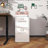 2 Drawer File Cabinet with Lock Metal Vertical File Cabinet-686466970