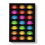 Rainbow Lips Black - Wrapped Canvas-64075540