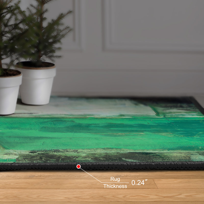 Tapis rectangulaire Dree avec envers antidérapant, Rectangle 7 pi 6 po x 10 pi 4 po