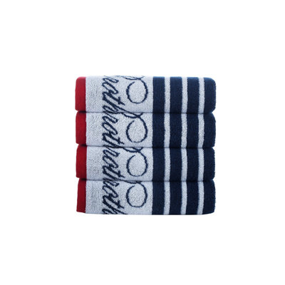 Turkish Cotton Plush Jacquard Hand Towel