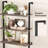6 Tier Ladder Bookshelf With Cabinet-388434849