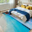 Tapis bleu américain lavable à la machine, plage, Mexique, Amérique américaine-133455081