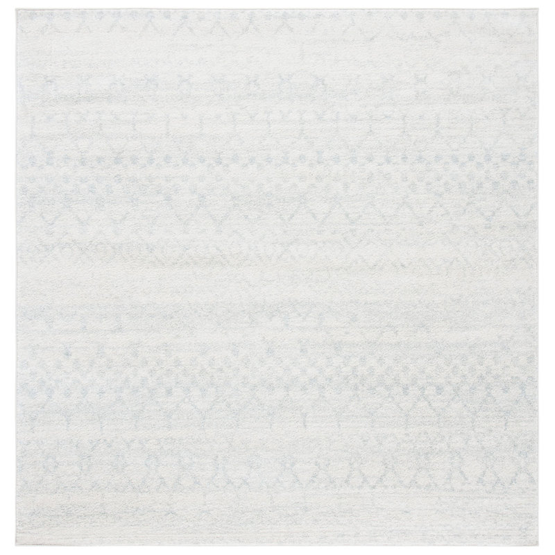 Denton Performance Geometric Rug, Square 6'7"