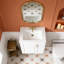 Armoire de salle de bain murale 20 po avec armoire latérale