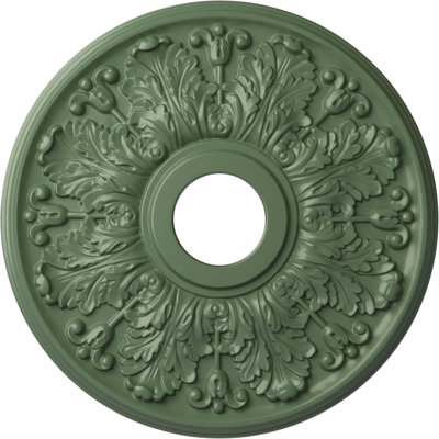 Médaillon de plafond H 16,5 po x l 16,5 po x P 1,125 po Apollo
