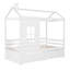 Lit simple style maison, blanc